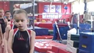 Gymnastics   Molly entrance