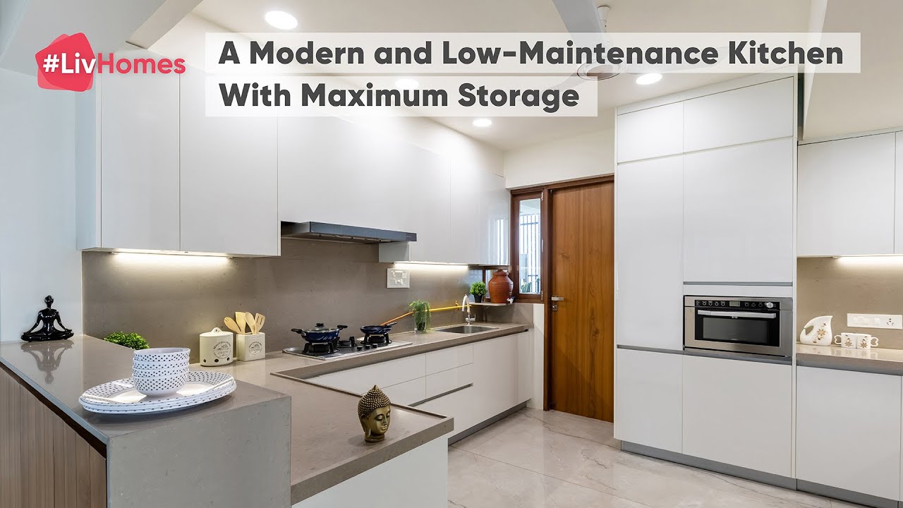 Livspace Review I Solanki's Modern & Low-Maintenance Modular Kitchen Design in Ahmedabad | #LivHomes