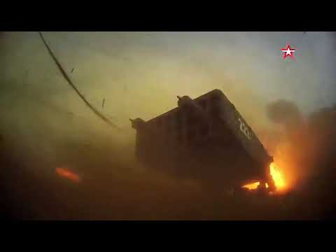 Russia's Tos - 1 MLRS Buratino massive fire no joke