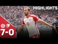 Harry Kane hat-trick in 7-goal gala | FC Bayern vs. Bochum 7-0 | Highlights