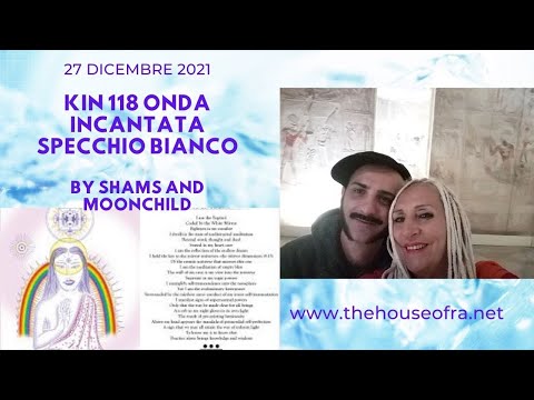 KIN 118 ONDAINCANTATA SPECCHIO BIANCO 27.12.21