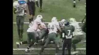 Travis Rogers #34 saves the day - Westmoreland Bulldogs 2008 NYS Section III Class C Football Champs