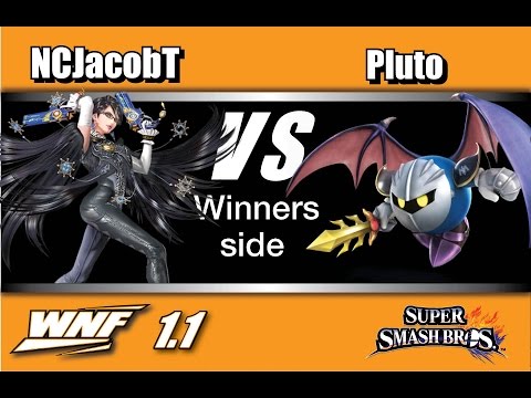 WNF 1.1 - SCB | NCJacobT (Bayonetta) Vs. FAD | Pluto (Meta Knight) Winners Side - Smash Wii U