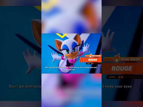 SONIC AND ROUGE ARE GETTING SPICY IN SONIC RACING: CROSSWORLDS