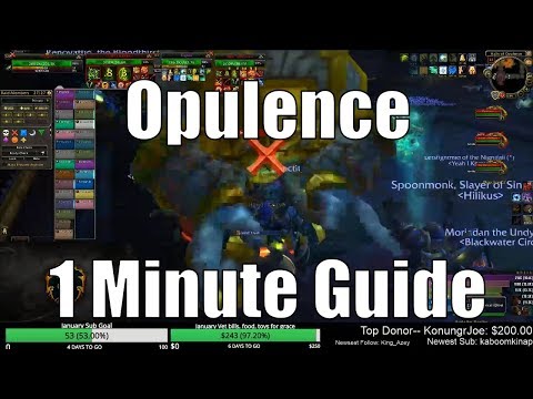 Opulence 1 Minute Guide
