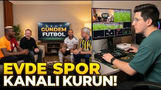 TEK CİHAZLA EVDE "SPOR KANALI" KURMAK! - Rodecaster Video ✅ (Sıfırdan Yayıncı Na