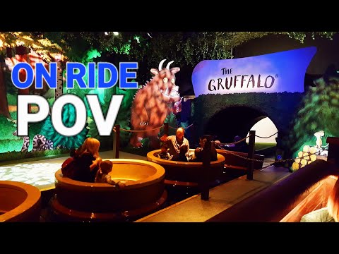 Chessington World Of Adventures  | GRUFFALO River Ride Adventure - On ride POV