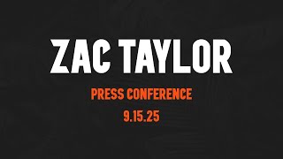 Zac Taylor Press Conference - September 15