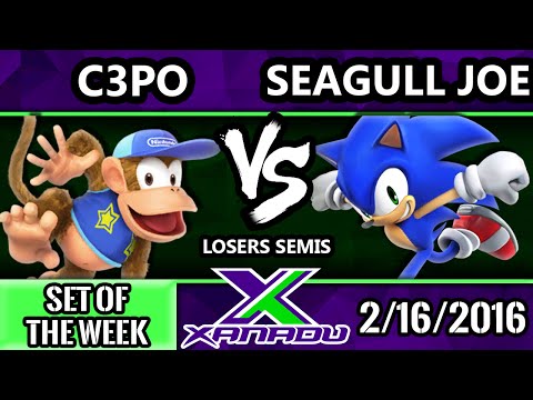 S@X 137 - TA | C3PO (Diddy) Vs. VexX | Seagull Joe (Sonic) SSB4 LS - Smash Wii U  - Smash 4