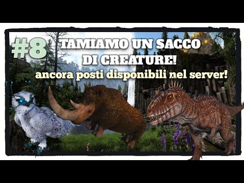 ADDOMESTICHIAMO UN SACCO DI CREATURE + Prime torrette automatiche! Ark Fjordur (ITA) - Server ep.8