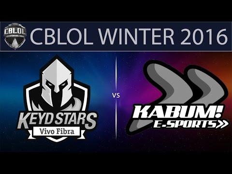 [LoL VODs] Keyd vs KBM Game 2 | CBLOL Winter 2016 (04.06.2016) - Keyd Stars vs KaBuM! e-Sports