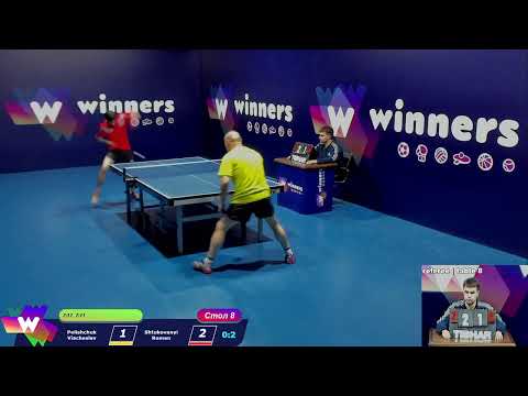 Polishchuk Viacheslav - Shtukovanyi Roman.WINners CUP Table Tennis 8 10.01.2021 15:45