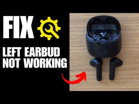 JBL Tune Flex Left Earbud Not Working - How to Fix