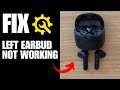 JBL Tune Flex Left Earbud Not Working How To Fix