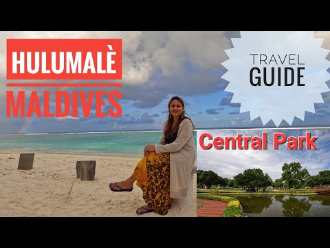 Hulumale Maldives || Central Park || Hulumale Beach || Maldives Trip Episode-6