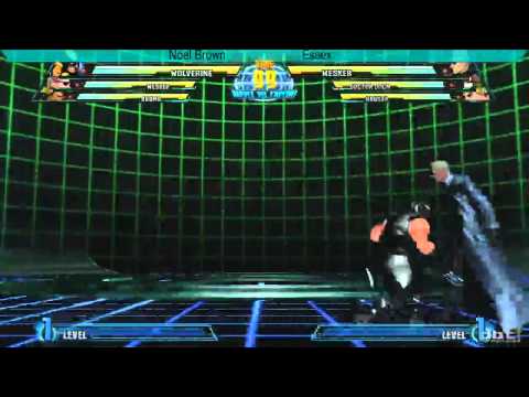 New Challegers 1 Marvel vs. Capcom 3 - Noel Brown vs Essex presented by dontblowthis.com