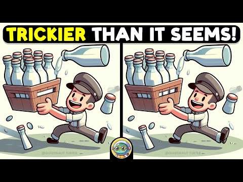 🐢🧩 Spot The Difference | Test Your Detective Skills 🧩🐢 | Quizonaut Turtle