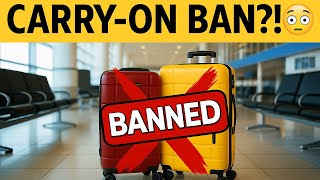 What Should You Know About New 2025 Airline Carry-On Ban? in 2025?