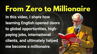 From Zero to Millionaire || Graded Reader Level 2 || English Story ||