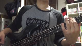 The Creature Walks - He is Legend (Bass cover)