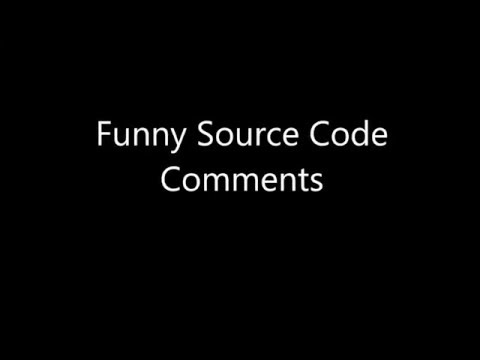 Funny Source Code Comments