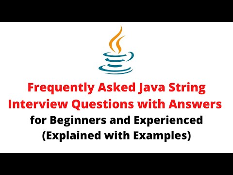 Java String Interview Questions and Answers | Frequently Asked Java String Interview Questions