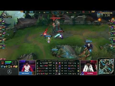 THESHY 1VS3 ! - VLADIMIR - LoL Pro League Spring Split Week 7: WE vs. IG