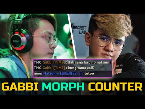 TOP 3 MMR SEA NATSUMI VS TNC GABBI - MORPHLING PERFECT COUNTERPICK