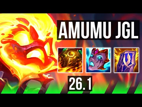 AMUMU vs KHA'ZIX (JGL) | EUW Grandmaster | 26.1