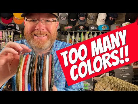 Stop Wasting Money on all those COLORS!! You only need FOUR Lure Colors! #mrbasstv