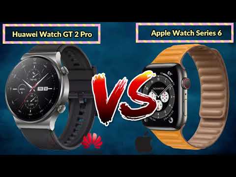 Apple watch series 6 vs Hauwei watch GT 2 pro