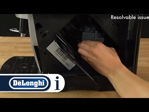 How to Reset a Stuck Infuser in Your De'Longhi ECAM22.110 Coffee Machine