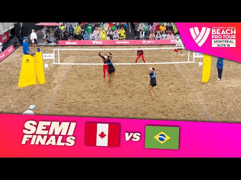 Melissa/Brandie vs. Ana Patrícia/Duda - Semi Final Highlights | Montreal 2025 #BeachProTour