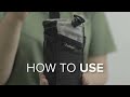 How to - Mano Water Bottle Pouch
