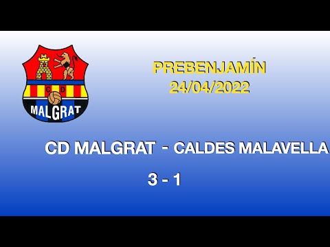 [Prebenjamín] CD Malgrat 3 - UE Caldes Malavella 1