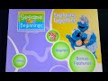 Sesame Beginnings EXPLORING TOGETHER DVD Menu Walkthrough