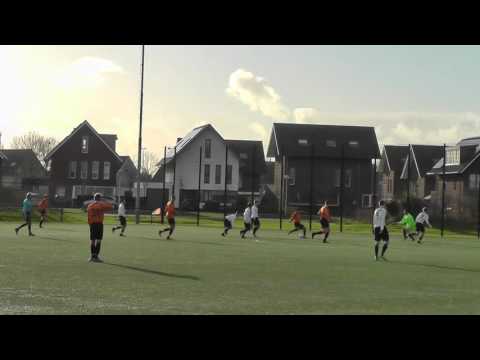 16 jan 2016 VV De Meern A2 - JSV Nieuwegein A2 com 6-1 Doelpunt Hassan (6-1)