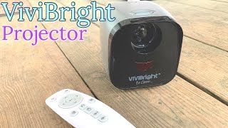 Unbox/Review/Demo Of The VIVIBRIGHT L1 Pico LED Mini Projector!