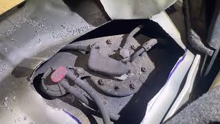 How to replace a fuel pump on a older Honda under 20 minutes