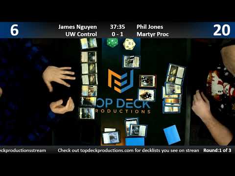 Modern w/ Commentary 12/6/18: James Nguyen (U/W Control) vs. Phil Jones (Martyr Proc)
