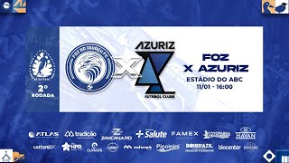 Radio Azuriz  -FOZ DO IGUACU X AZURIZ  - 2ª RODADA PARANAENSE 2026