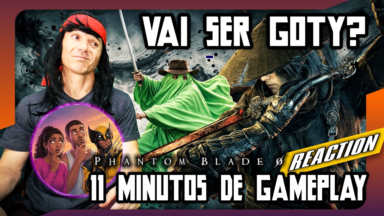 PODE VENCER O GTA 6?! 🎮 REAÇÃO AOS 11 MINUTOS DE PHANTO BALDE ZERO (GOTY 2026?)