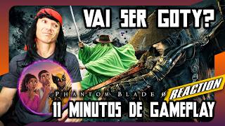 PODE VENCER O GTA 6?! 🎮 REAÇÃO AOS 11 MINUTOS DE PHANTOM BLADE ZERO (GOTY 2026?) #phantombladezero