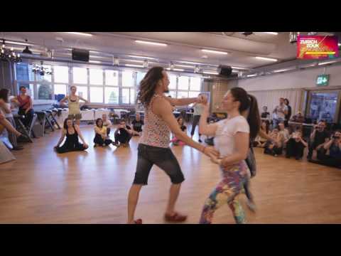 Clo + Ry'El + Jessica the Unicorn - Zurich Zouk Congress - Demo - Ladies Lead