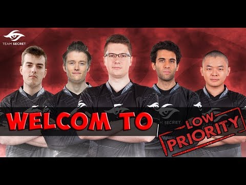 Team Secret vs Low priority [Secret Ace - Tiny / Secret Yapzor - Pudge / Midone - Spectre /]