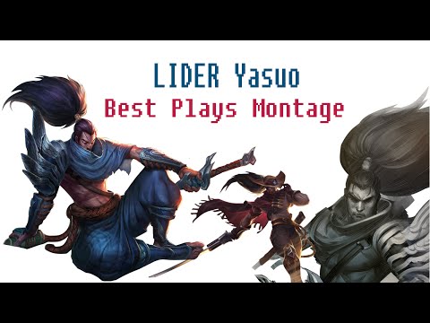 LIDER Yasuo Montage | Stream & Soloqueue Highlights