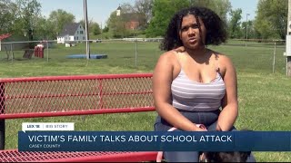 Victim's family talks about school attack