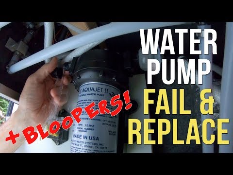 How to Replace an RV Water Pump — Best RV Water Pump Replacement Technique — Easy DIY Project