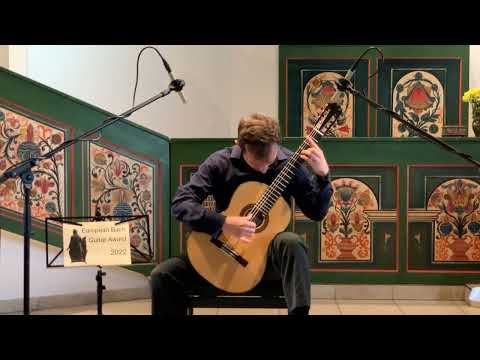 European Bach Guitar Award 2022 - second round | Zsombor Sidoo