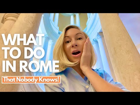 WHAT TO DO IN ROME THAT NOBODY KNOWS! - MUST-WATCH Before You Travel to Italy I Rome Travel Guide